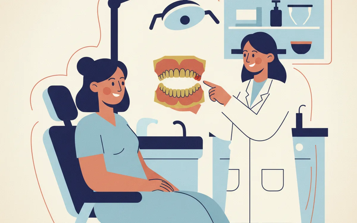 Comparação visual de osso maxilar com reabsorção e após enxerto ósseo para implante dentário