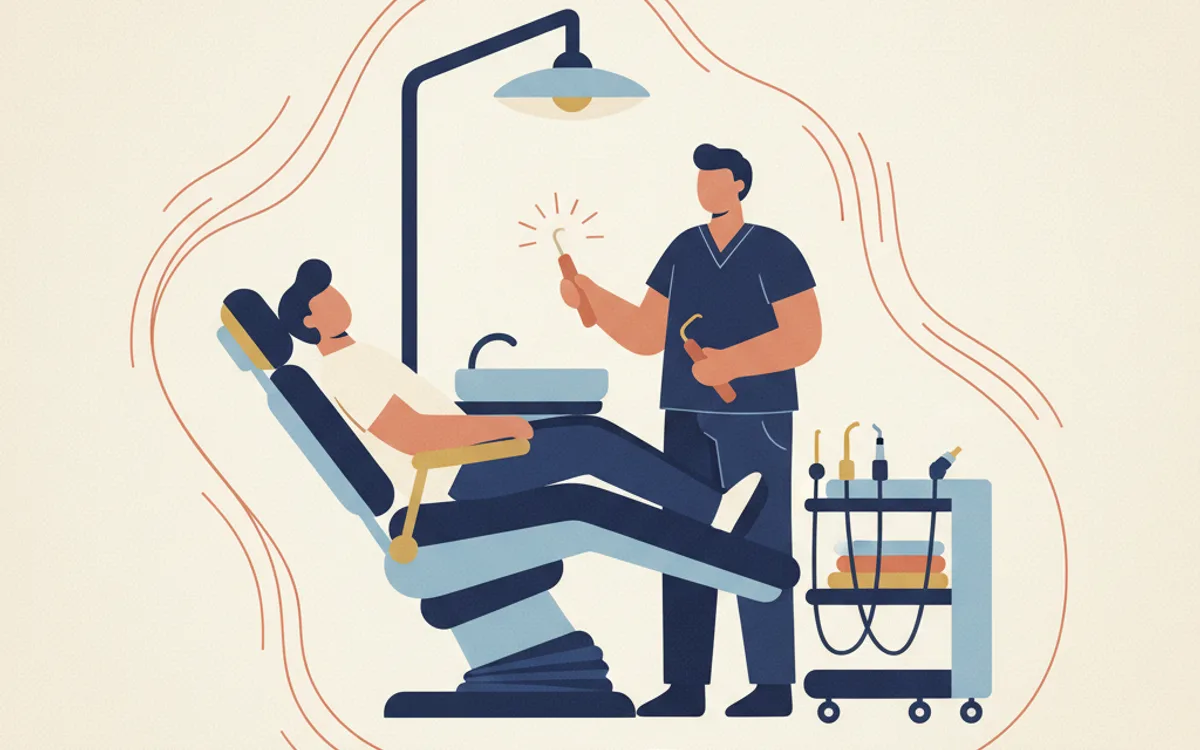 Paciente sorrindo após colocação de lente de contato dental com máximo conforto