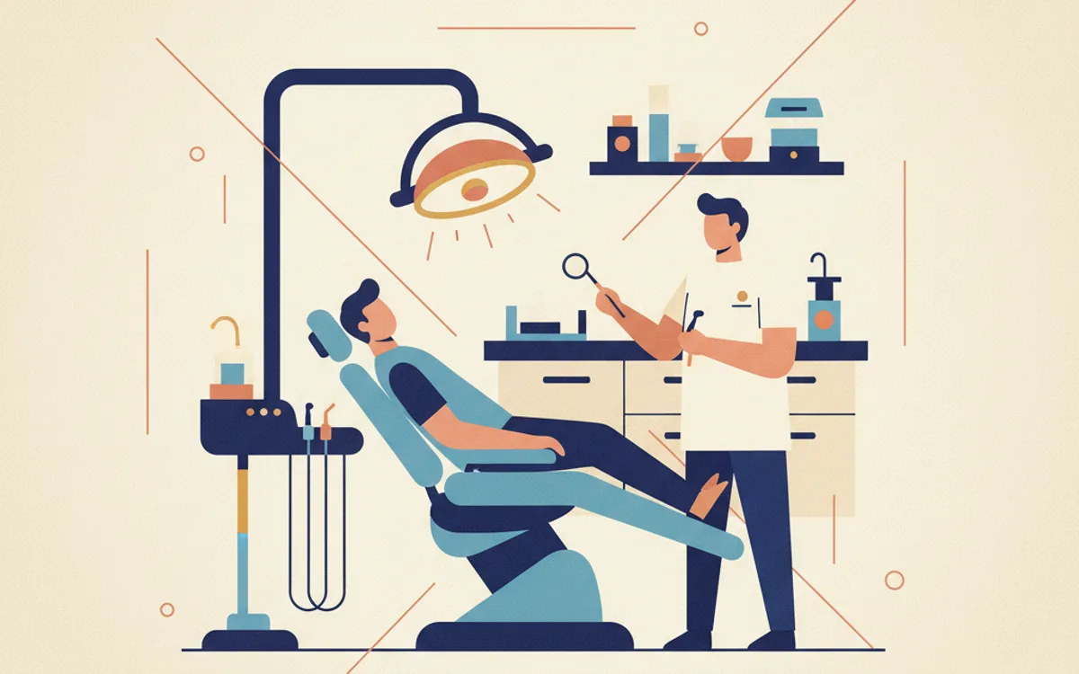 Ilustração clínica de gengivoplastia — sorriso gengival tratado com resultado equilibrado e natural em Santos/SP